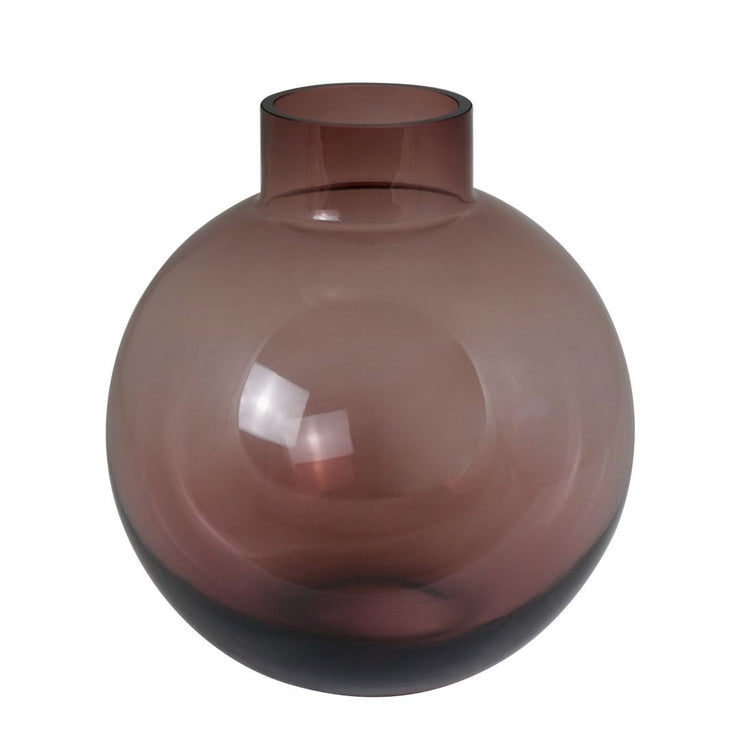 Kaheku Kugelvase Solento, Glas, lila
