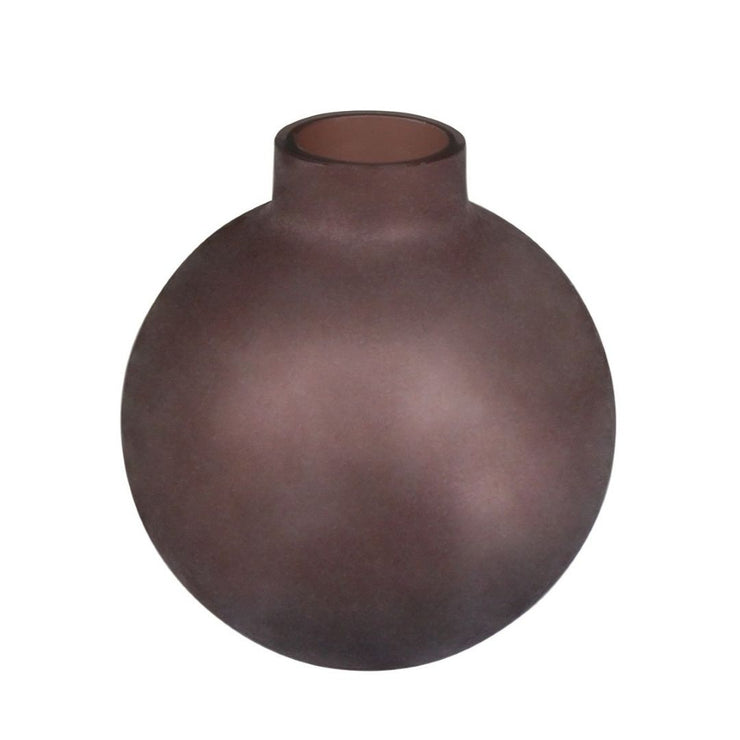 Kaheku Kugelvase Solento, Glas, lila