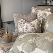 Proflax Kissen, Floral Toile beige-taupe, diverse Grössen