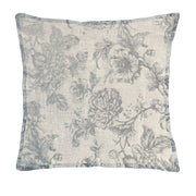 Proflax Kissen, Floral Toile beige-taupe, diverse Grössen