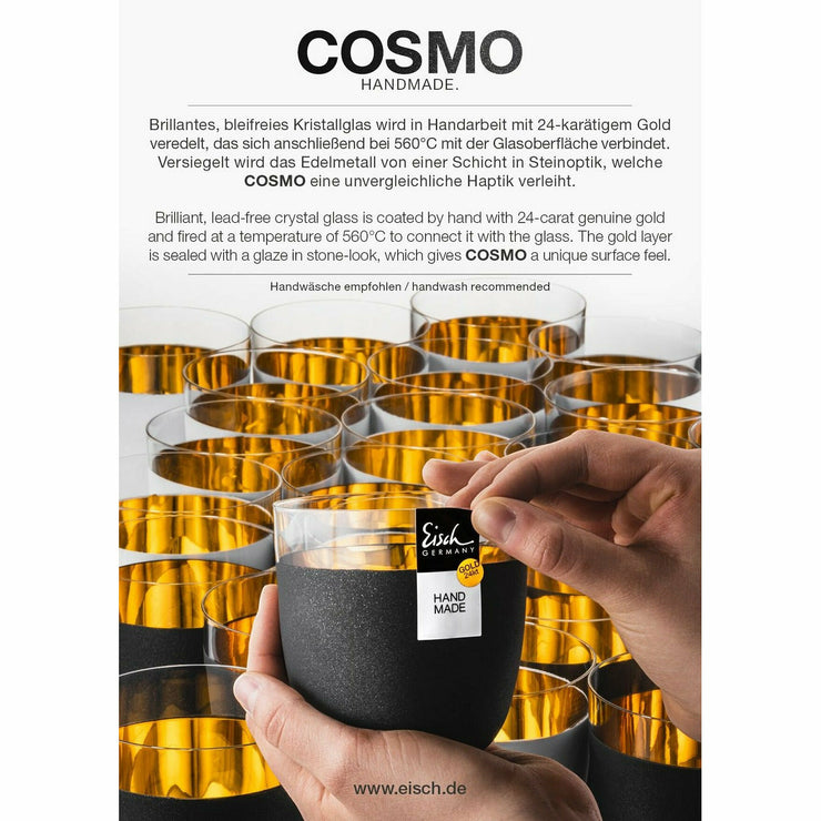 Eisch Cosmo Gold Wasserkaraffe in Geschenkbox